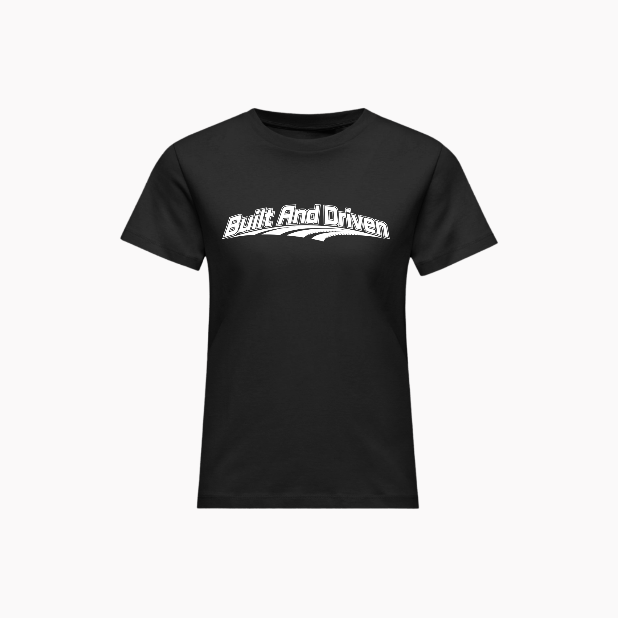 Womens Cropped tee - Black